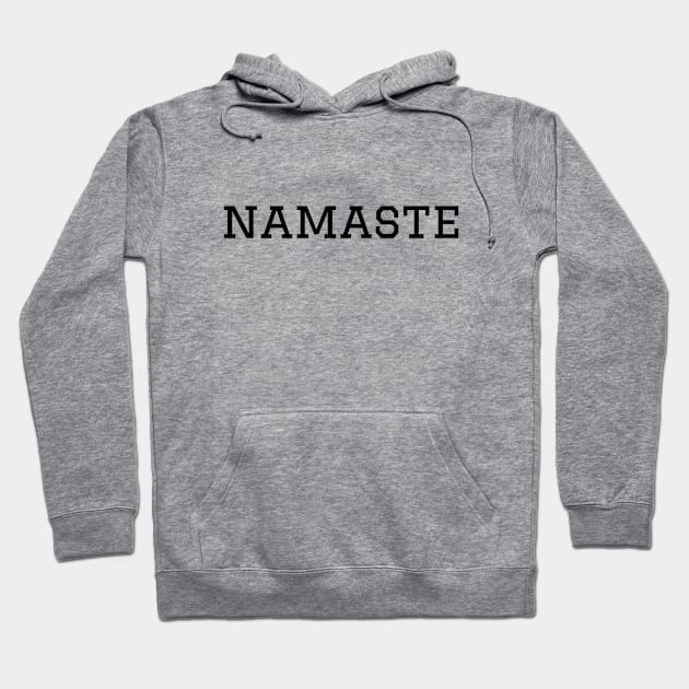 Namaste unisex t-shirt Hoodie by SunArt-shop